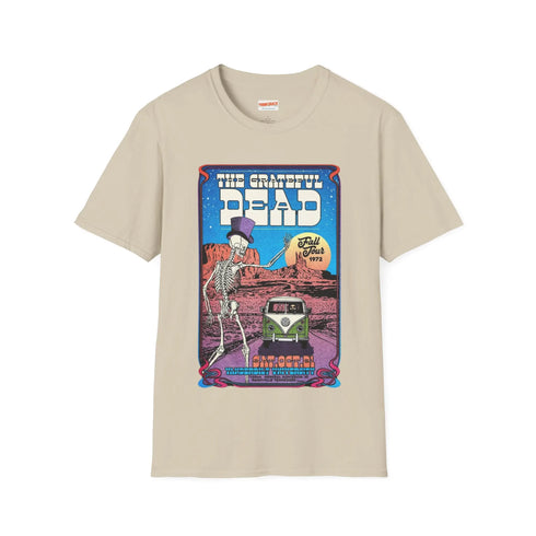 Grateful Dead Concert Shirt Vanderbilt University 1972 - StealieShop